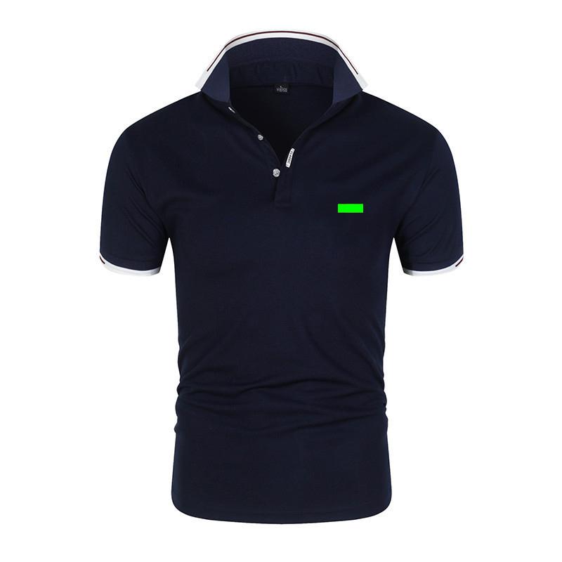 

Men' Polos 2021 Summer Shirt Men Casual Cotton Solid Color Breathable Short Sleeve Tee Golf Tennis Brand Clothes
