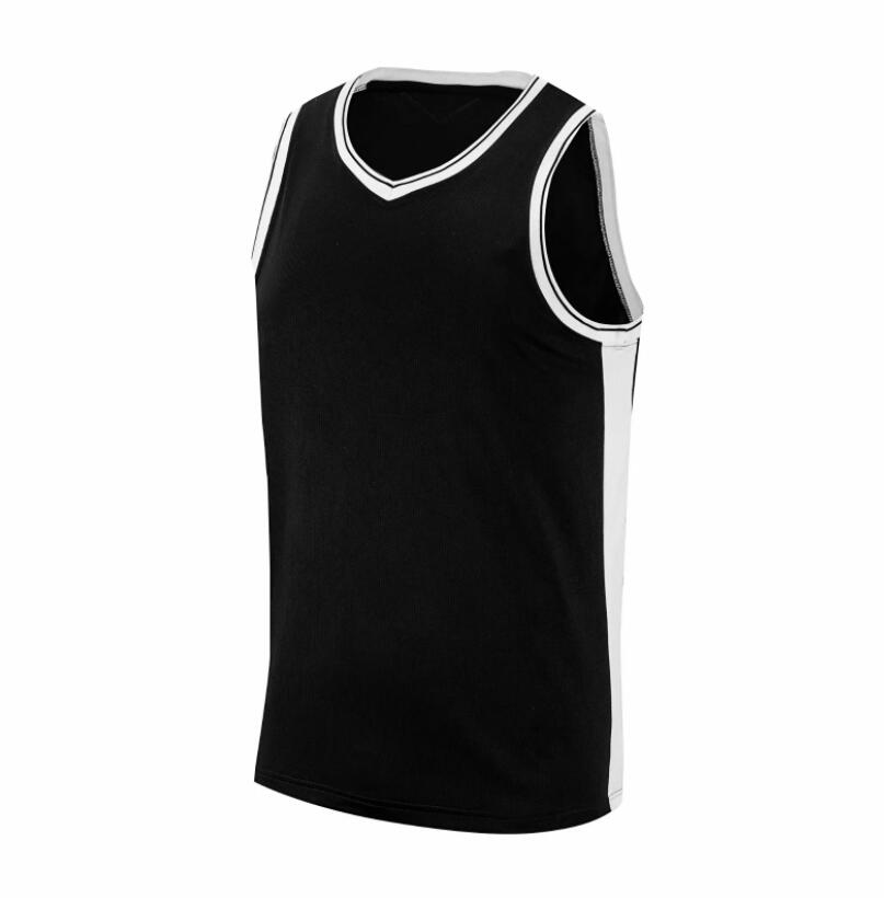 

Quick Dry Custom DIY Design Basketball Jerseys youthsi colur Black