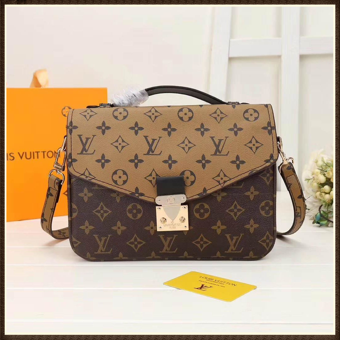 

Lv LOUIS BAG VITTON&#13Female shoulder bag Cosmetic Handbags Messenger Bags Women Purse handbag Women's Crossbody Tote Pockets