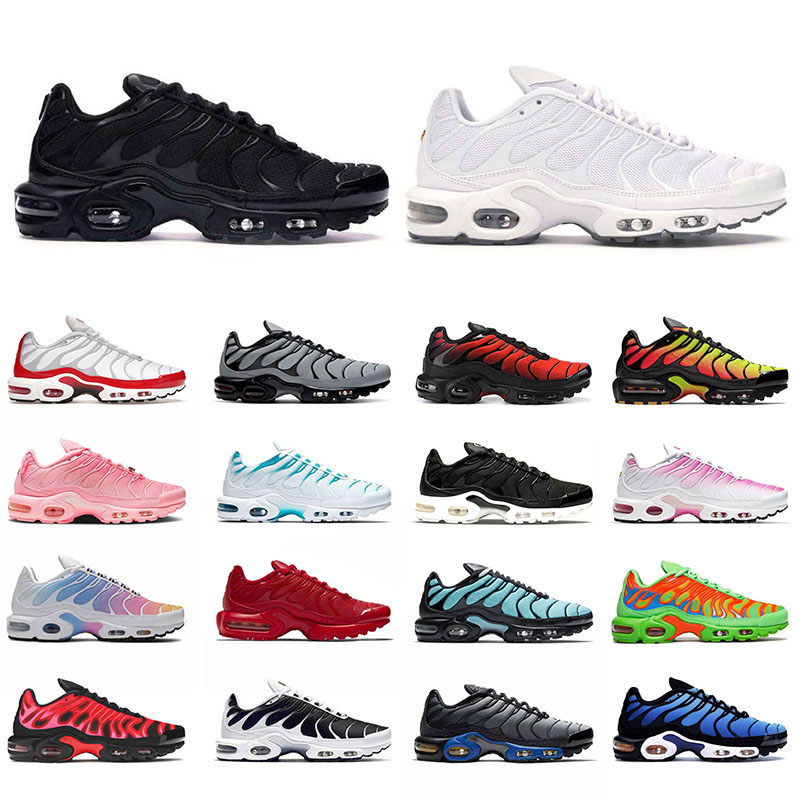 

Plus Tn SE Original Running Shoes Big Size US 12 Triple Black White Men Women Trainers Air Sup Mean Green Authentic Sports Sneakers Leather Max Atlanta Outdoor, 40-46 (5)