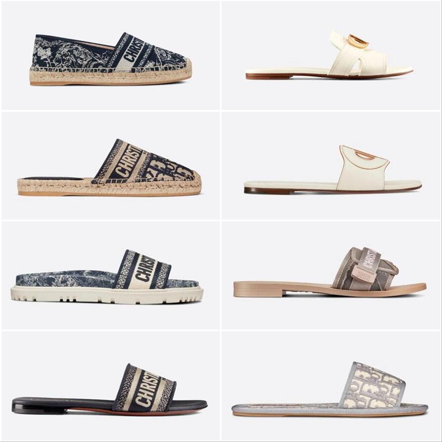 

2021da summer flat sandals new men's and women's shoes