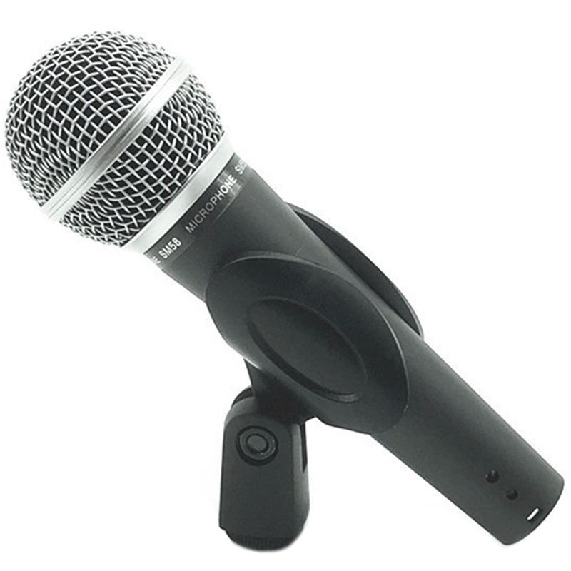 

Classic Traditional Wired Handheld Mic Vocal Karaoke Singing Lc Dynamic Microphone Microphones