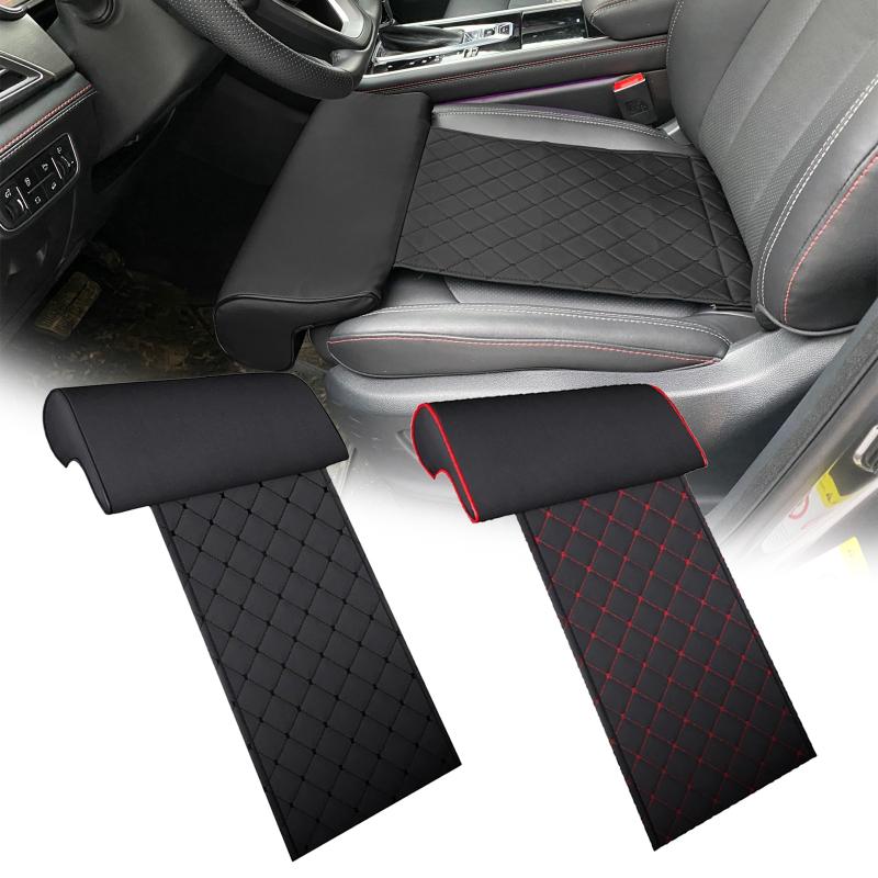 

Car Seat Covers Universal Automobile Leather Leg Pad Support Extension Mat Soft Foot Cushion Knee Memory Accessories