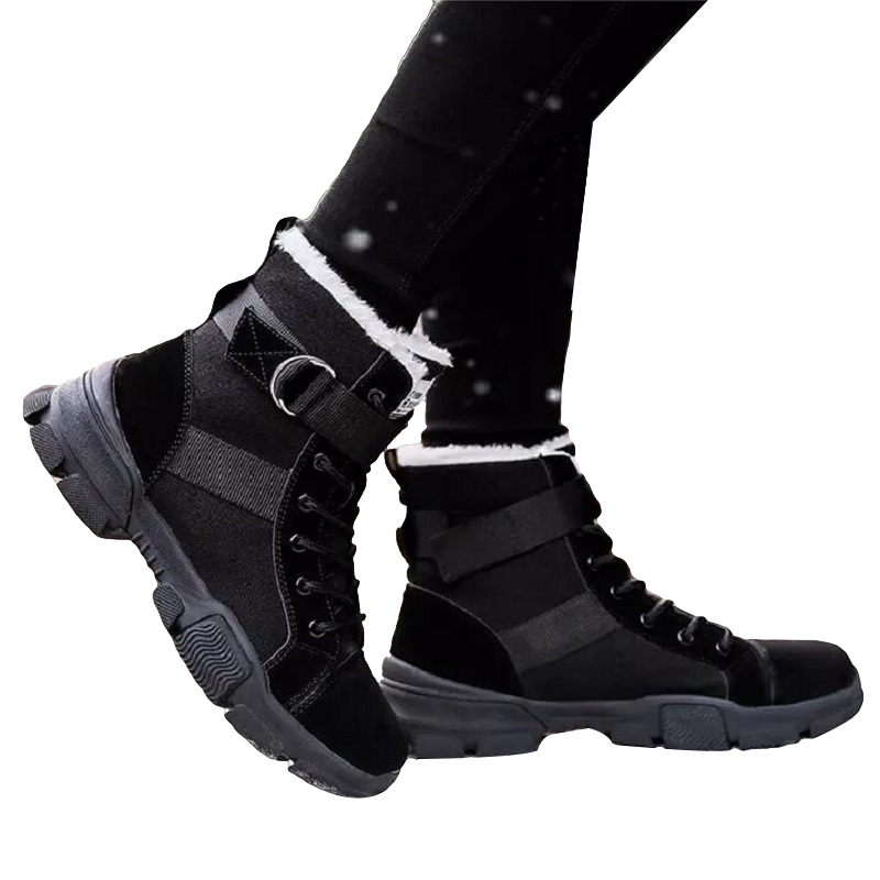 

Women Boots Platform Shoes Black White Brown Womens Cool Motorcycle Boot Leather Shoe Trainers Sports Sneakers Size 35-41 04, 1 35-41