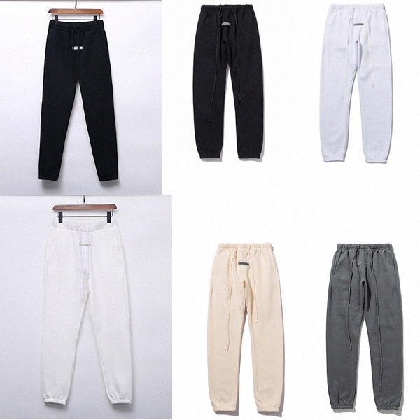 

NEW reflective Autumn Winter pants USA Fear Of God Essentials Silicone letters print Trousers Casual Fog Sweatpants Men Women FG Jogger Pan, I need look other pictures