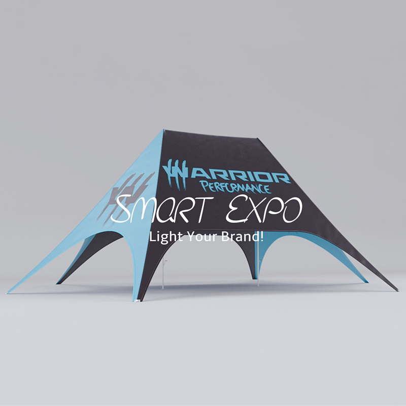 Double Peak Party Weeding Tent 16X21m Advertising Display Outdoor Branding Exposure Marquee with 550G PVC Coated Polyester Fabric Cover Top-image-709580522