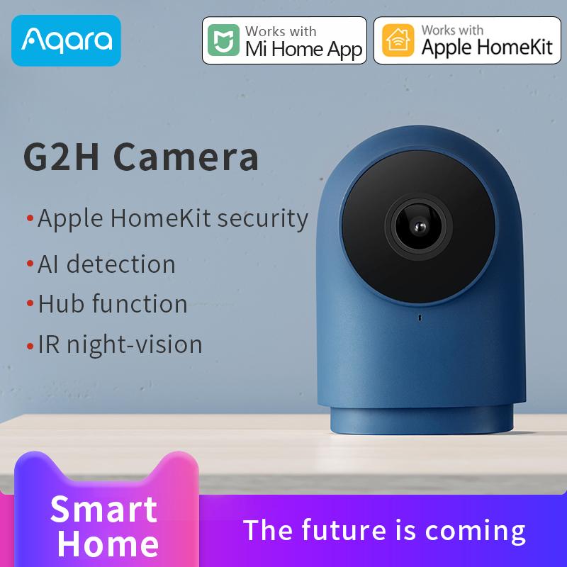 

Aqara G2H Camera Hub version Zigbee 30 1080P Smart IP webcam support Apple HomeKit xiaomi mi Home App AI detection nightvision1437027