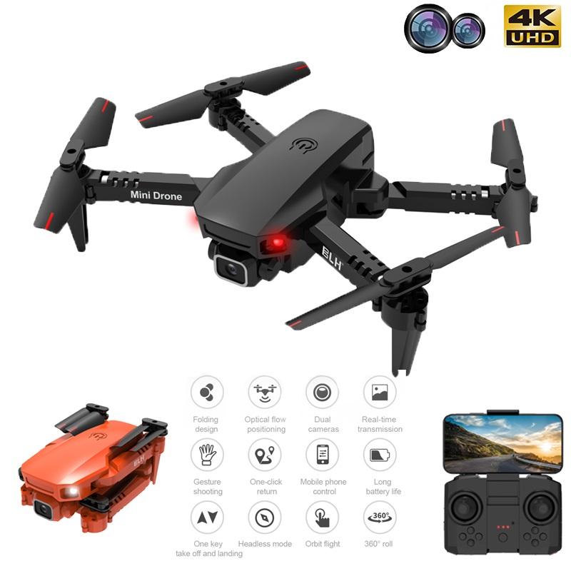 

Drones K9 Pro MINI Drone 4K HD Dual Camera WiFi FPV Air Pressure Altitude Hold Foldable Quadcopter RC Kid Toy GIft