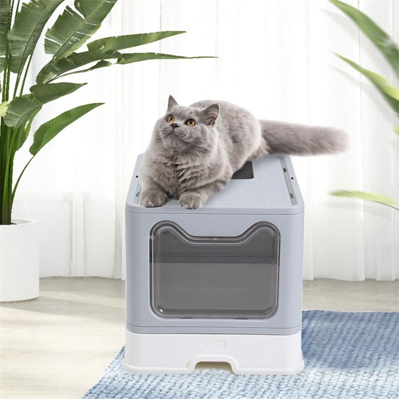 

Pet Toilet Bedpan Anti Splash Cats Litter Box Cat Dog Tray With Scoop Kitten Clean Toilette Home Plastic Sand Supplies Grooming