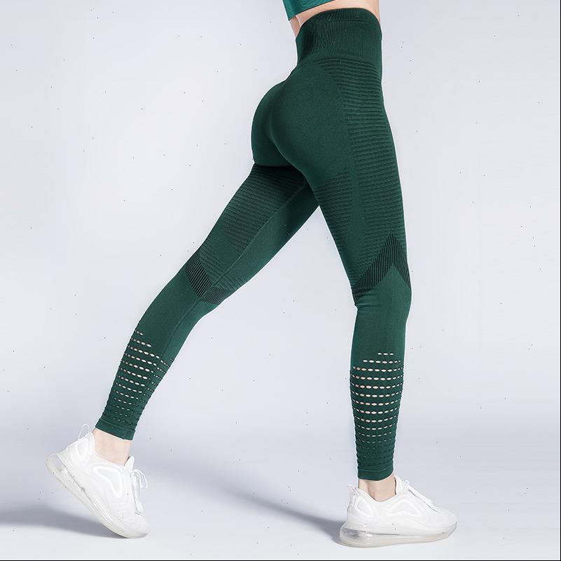 

gym fitness high waist women leggings workout seamless push up compression solid color legging, Black