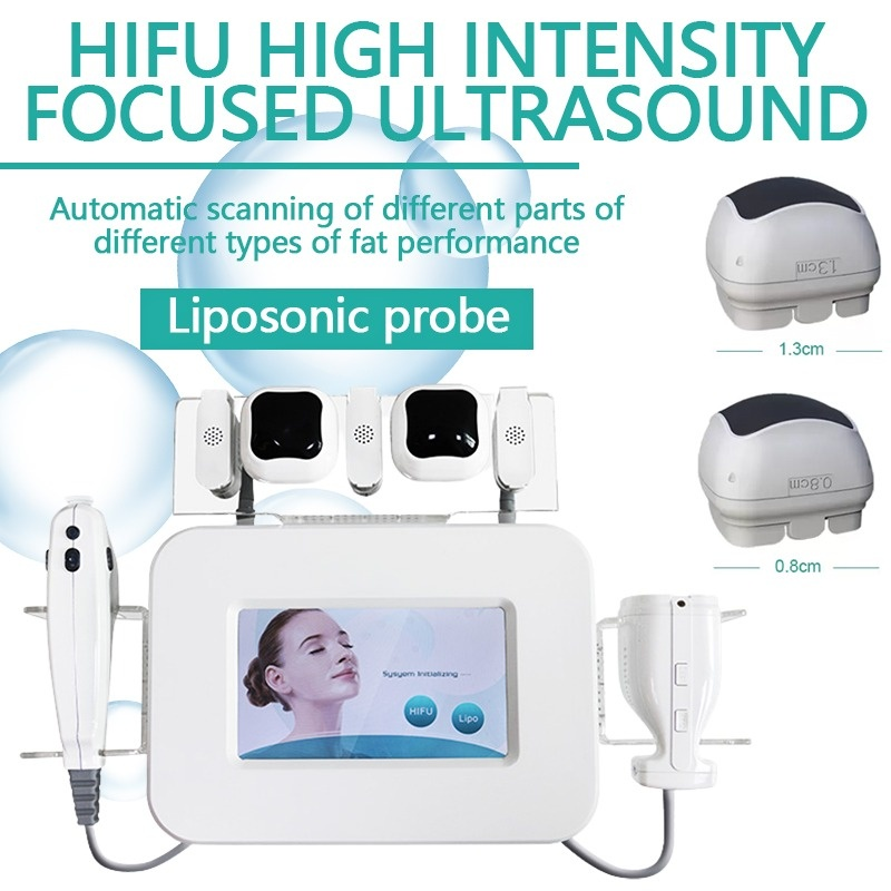 Liposonix Cellulites Fat Reduction Face And Body Forming Skin Lifting HIFU Anti wrinkle Body Slimming 2 In1 Lipohifu