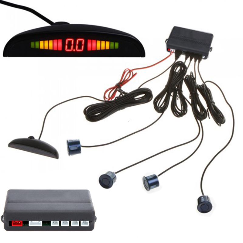 

Car Rear View Cameras& Parking Sensors Sensor System Reverse Rada R Backup Sound Alert With 4
