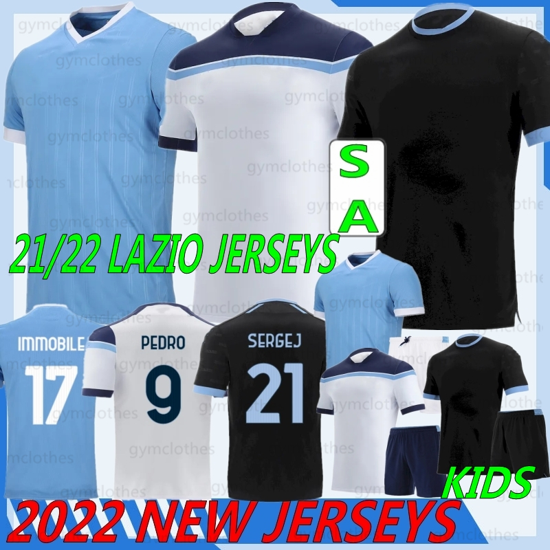 

21/22 Thai Lazio IMMOBILE PEDRO F.ANDERSON soccer Jerseys SERGEJ ZACCAGNI LUIS ALBERTO ACERBI HYSAJ LAZZARI CATALDI RAMOS PATRIC men kids kits Football Jersey shirts, La qi ao