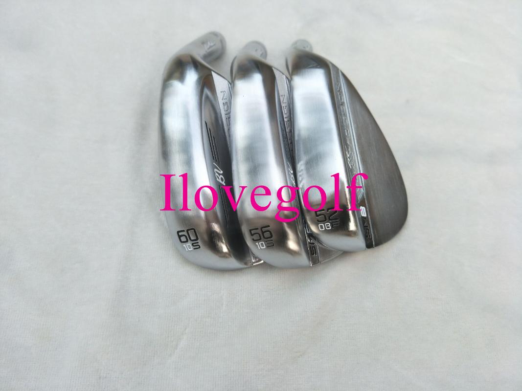 

Complete Set Of Clubs Silve Golf Wedges SM 8.0 Wedge 48/50/52/54/56/58/60/62 Regular/Stiff Steel/Graphite Shafts DHL