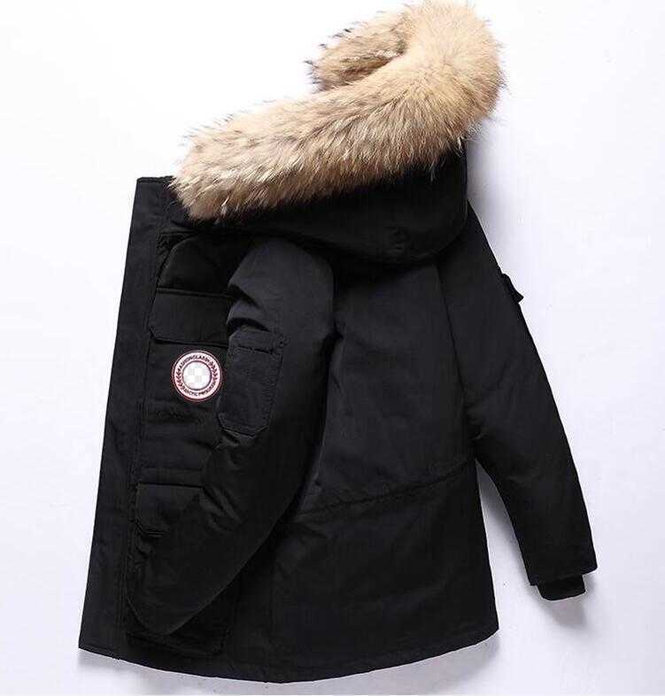 

Designer clothing men Windproof outerwear mens hooded womens down jacket winter goose parkas gooed Canadian label coats padded jackets, Customize