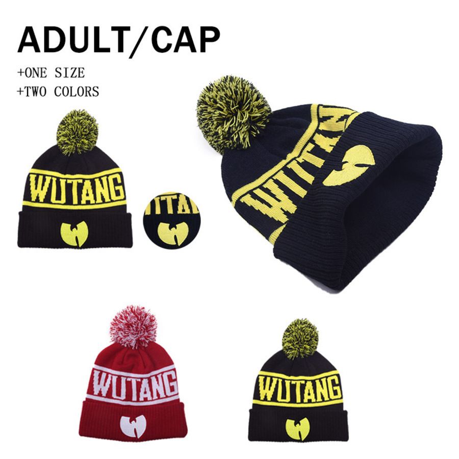 

Wutang Wool Knitted Hat Men's and Women's Hip Hop XBMS722, Blue;gray