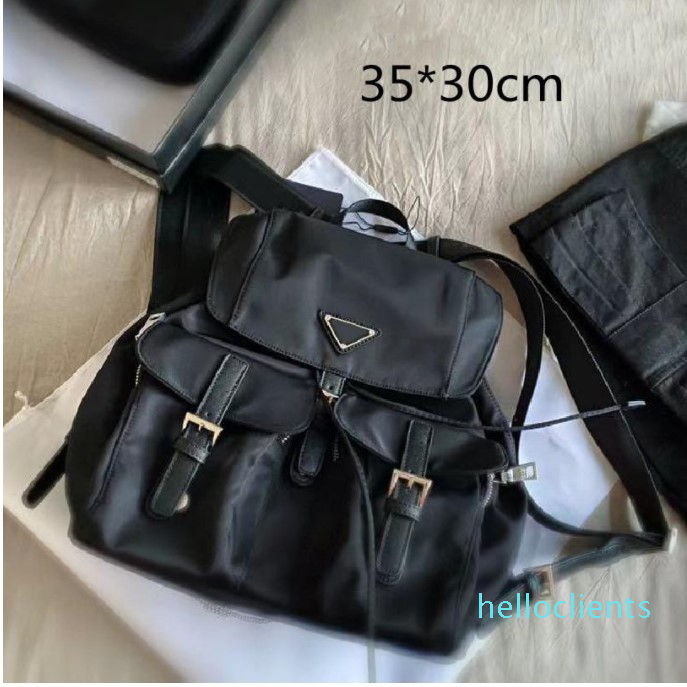 

Men's Women Backpacks School Bags Luxury Black Nylon Backpack Fashion Designers Students Shoulder Bag Mini Cross Body, Pink