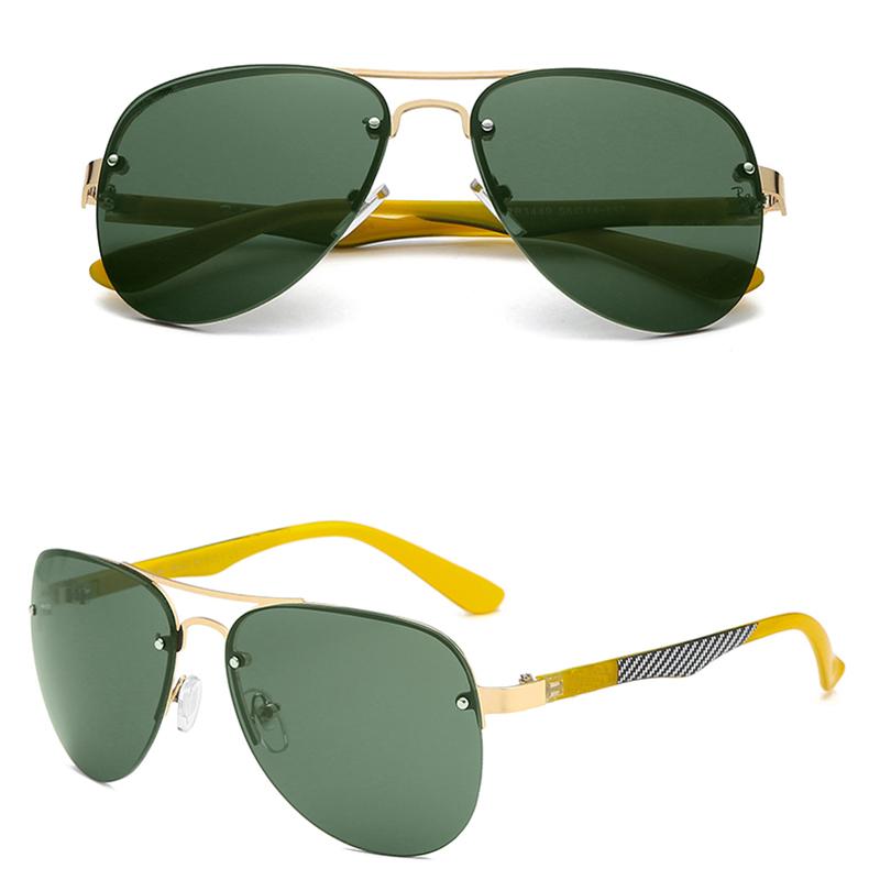 

Men Sunglasses Women Luxury Designer Frame Fashion Anti-glare UV400 Frameless Toad Mirror Multiple Faces Vip 3449, White;black