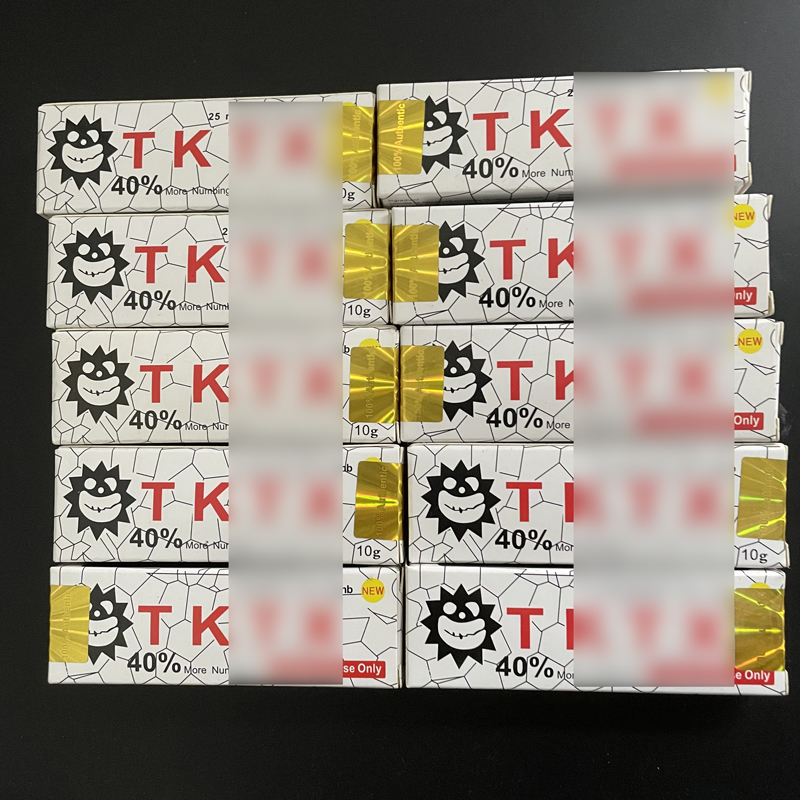 

10g tktx Tattoo Cream 40% white Original Before Permanent Piercing Makeup Microblading Eyebrow Lips Body Skin