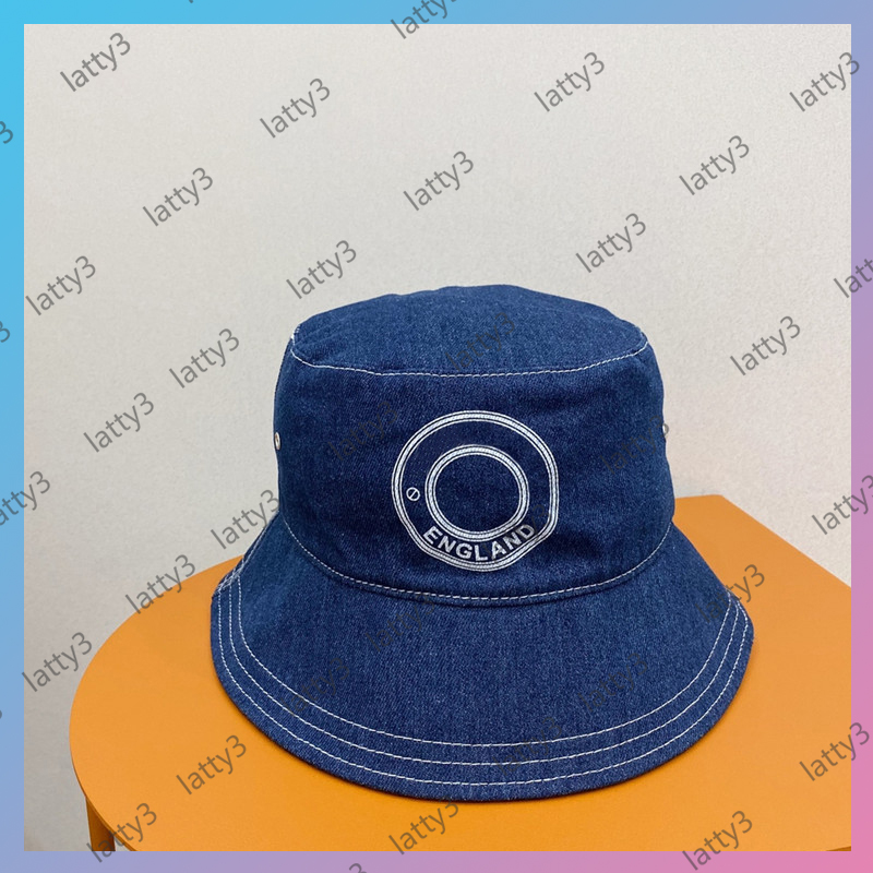 

Brand Cap Luxurys Designers Peaked Caps Hats Brands Baseball Caps Wide Broad Hats Bonnet Cappelli Firmati Velcro Closures MÃ¼tze Chapeaux, Blue;gray