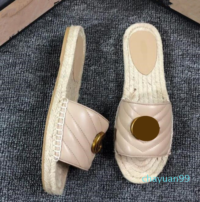 

Fashion Women's Flats Casual sandals Beach slippers Shoe female Leather Sandal 19ss#2021