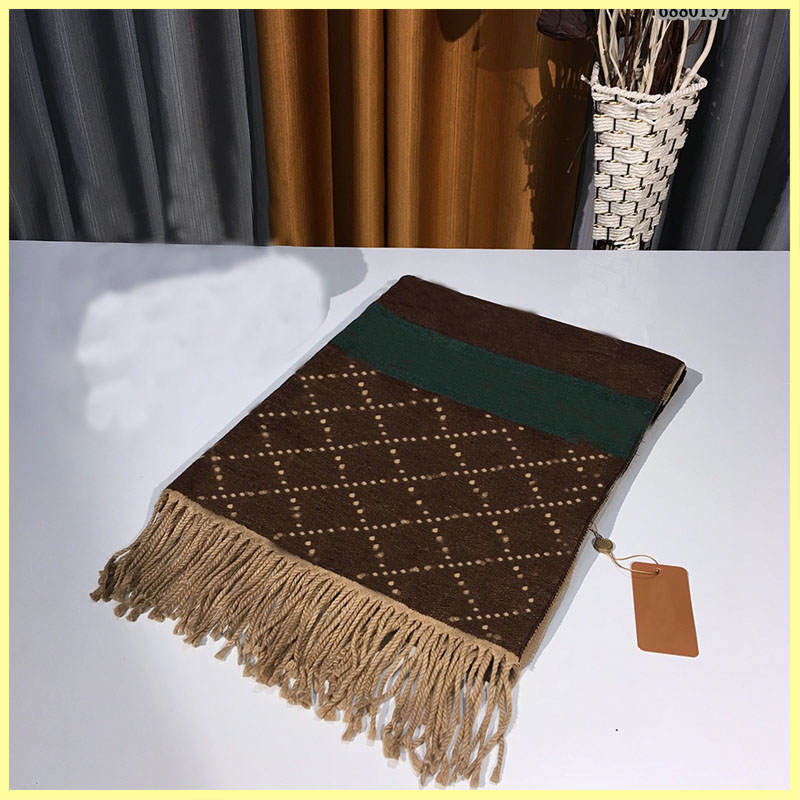 

Designer Scarf For Men Women Classic Letters G Shawls Silk Scarves Thick Soft Shawls Headscarf Size 170*65cm Pashmina Scarf With Box 2021