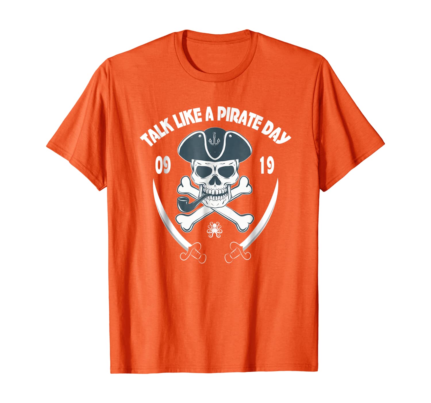 

TALK LIKE A PIRATE DAY Shirt Pirates Crossbones Tshirt, White;black