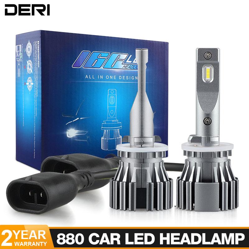 

Car Headlights 2pcs LED Headlight Bulb 880 881 42W 12V 6500K Auto Mini Replacement Bulbs Lamp Head Light Fog Lights Accessories