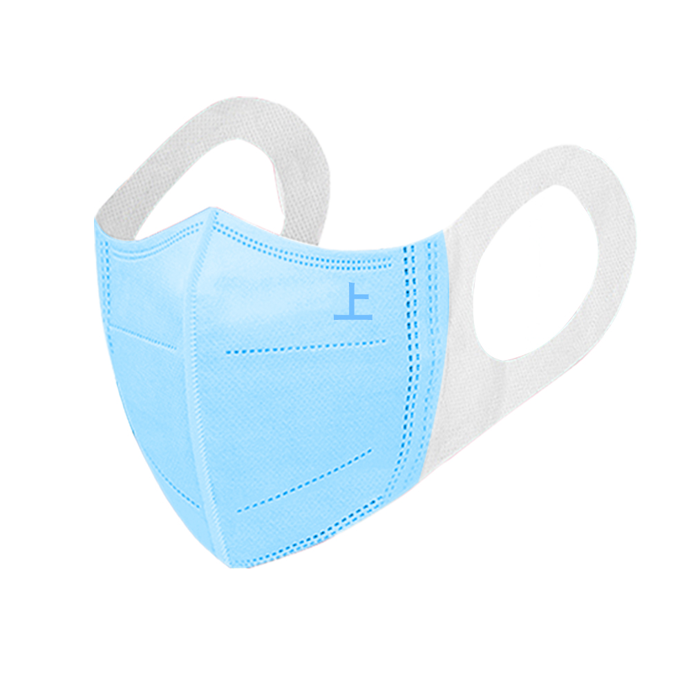 

Disposable Mask folding 3D 3-Layer Protection and Personal Health with Earloop Mouth Sanitary Face Masks kid masks in stock