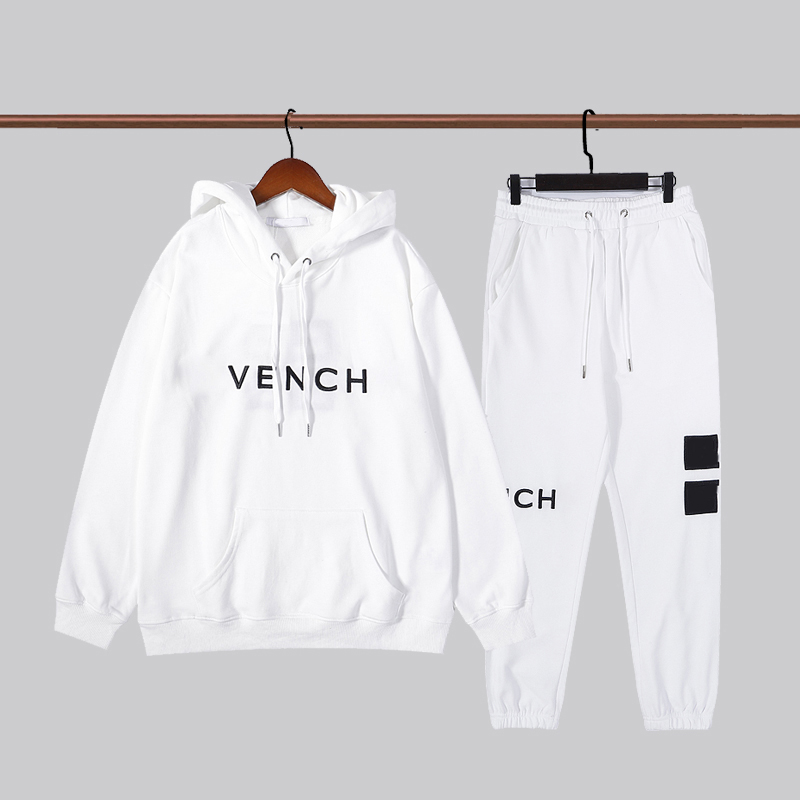 

Mens Tracksuit Fashion Hoodie Sweatshirts Black White Man sweatsuit Autumn Winter Jogger Sporting Suit 21ss Men Sweat Tracksuits Set Plus Size M-XXXL