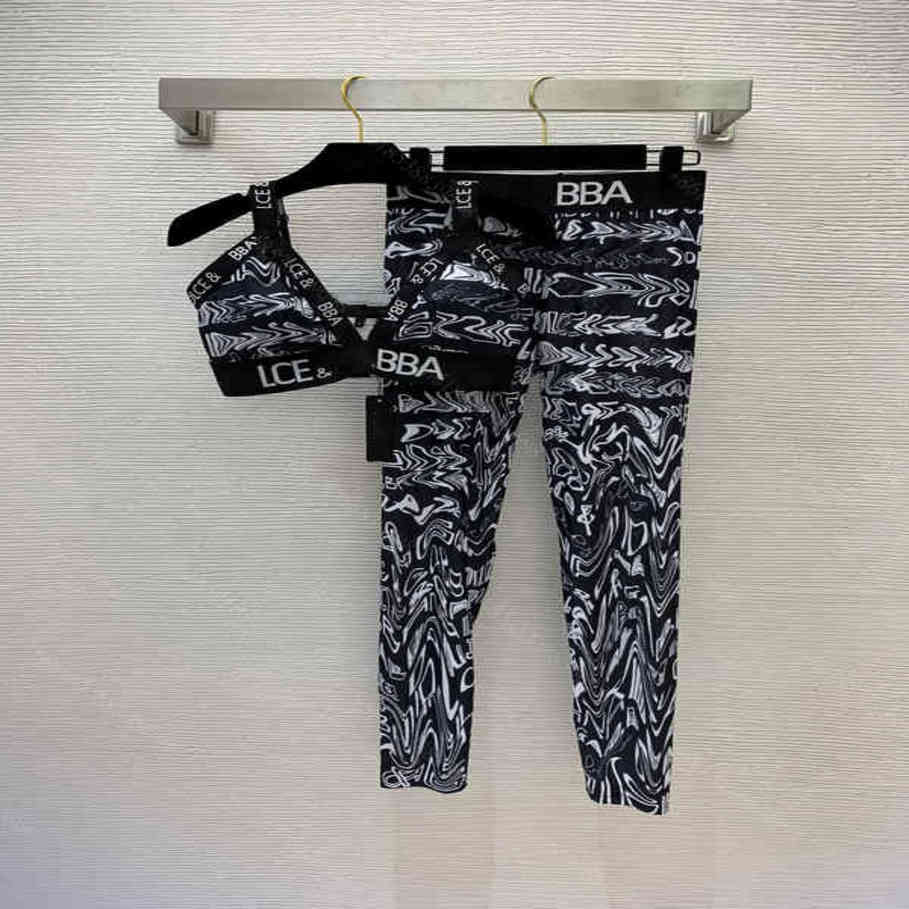 

Sexy women bra leggings pants sets outfit lu Womens Tracksuits Designer Yoga logo brand camisole and slim-fit leggings 2 piece suit fashion Apparel wholesale a1, No price difference