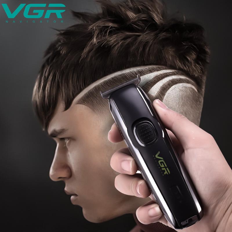 

Hair Clippers VGR Electric Trimmer Waterproof Clipper Face Beard Shaver Razor Fast Haircut Machine Kit Low Noise