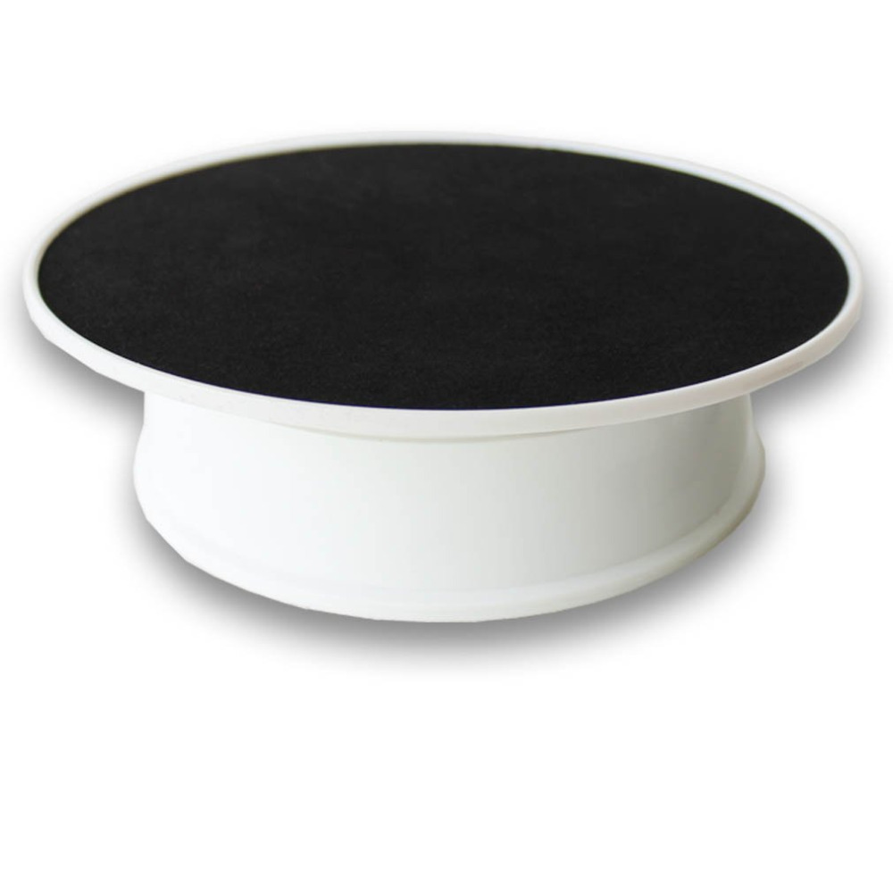 

8inches Turning Top Display Stand Rotary Display Turntable with On/off Switch - Battery Power
