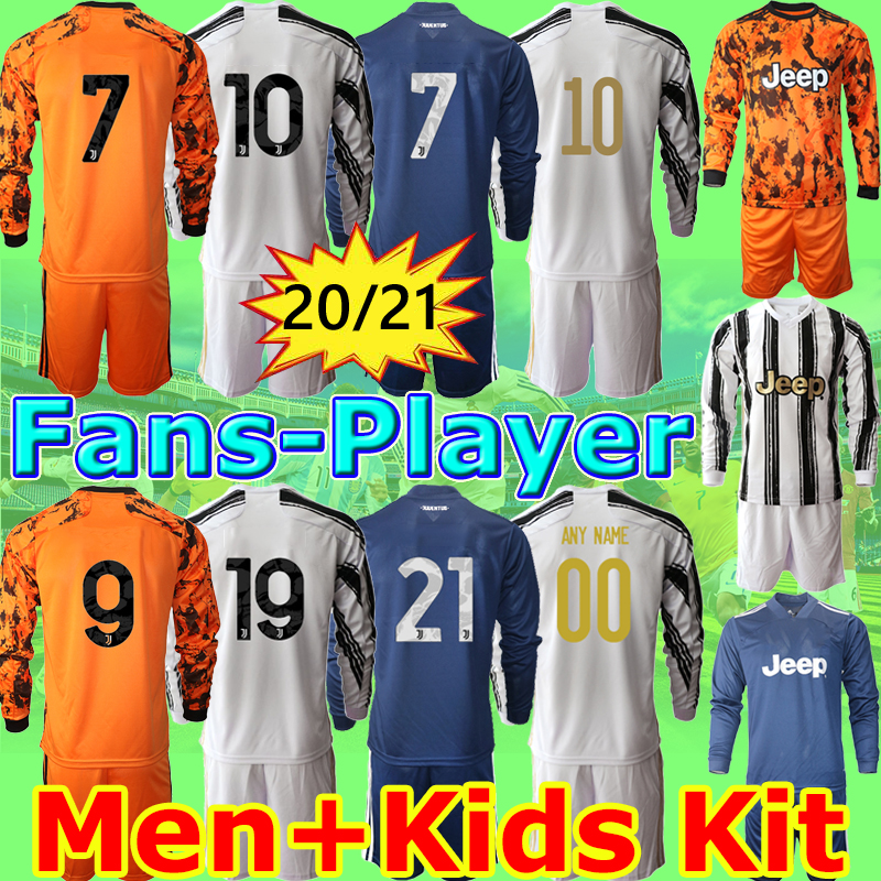

Fans Player version Human Race Juventus 20 21 fourth soccer jerseys football HRFC long sleeves shirts RONALDO DE LIGT KULUSEVSKI DYBALA JUVE, Black