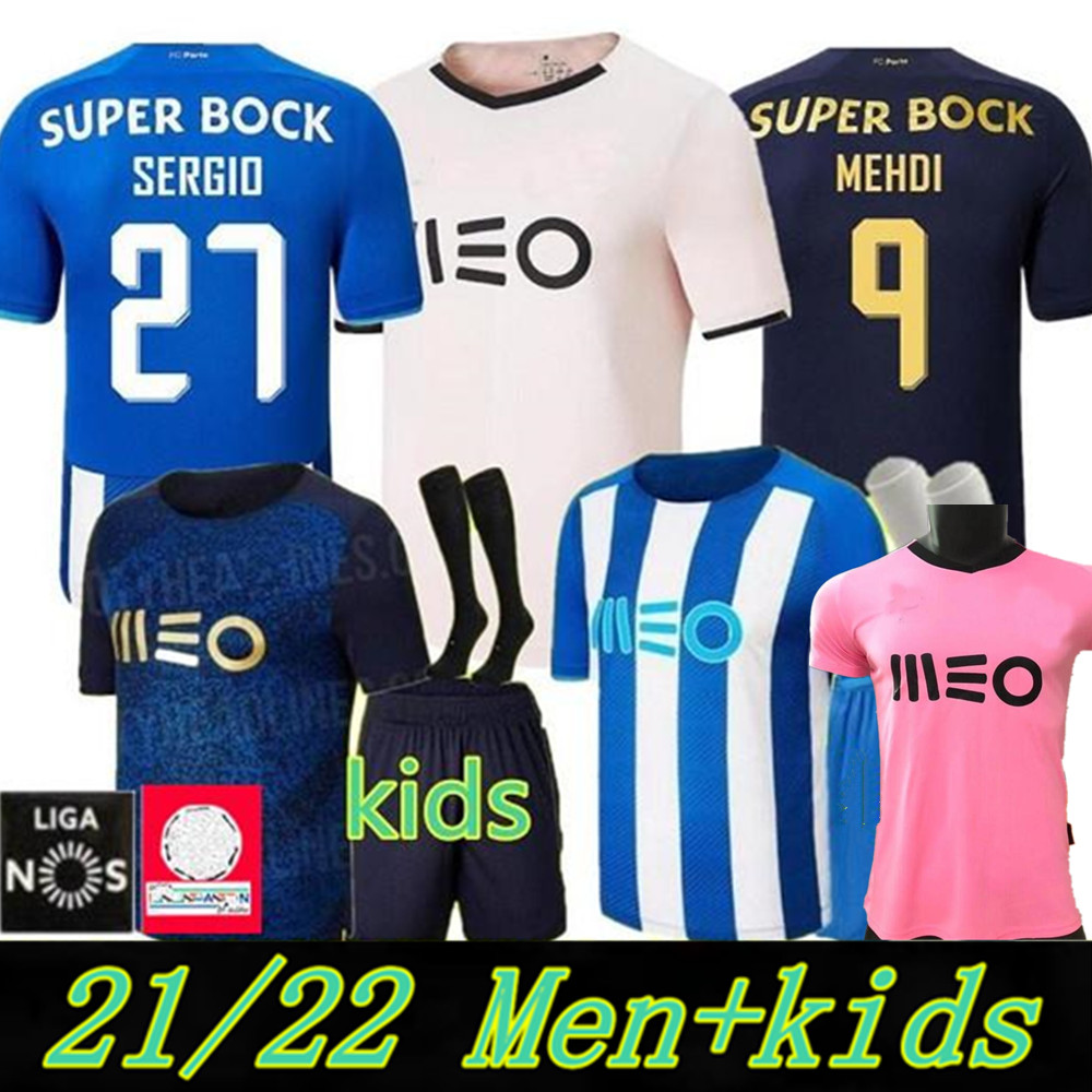 

21 22 TOP FC Porto soccer jerseys 2021 2022 Home away 3rd PEPE LUIS DÍAZ MATHEUS MEHDI Maillots De Foot Shirt MAREGA OTÁVIO SÉRGIO Men kids kit football uniforms, Gk