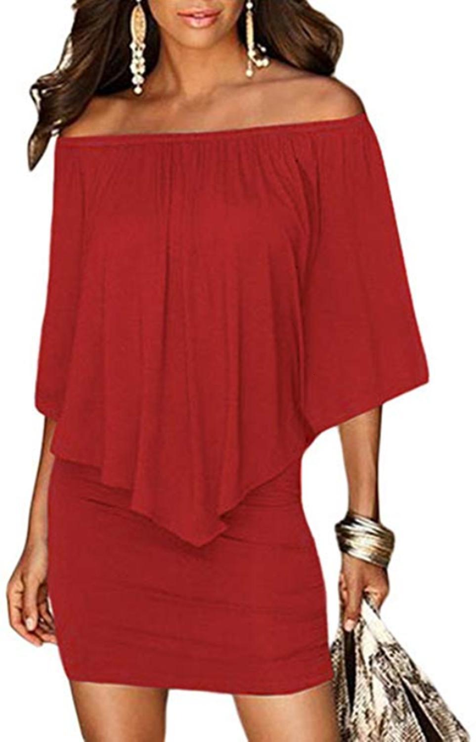 

Casual Dresses Summer Fashion Sexy Women's Shawl Sleeveless Loose Red Blue Short White Dress TPIT