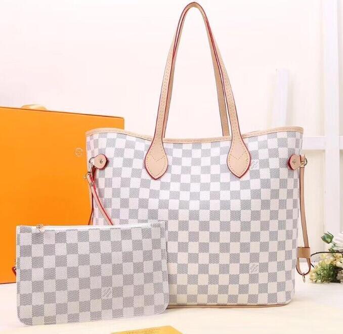 

1-10 LV LOUIS 1 VITTON Shopping Bag+wallet Women Handbag Leather Shoulder Bags 2 Pce Sets Ladies Messenger Bags Tote Bags, Red;black