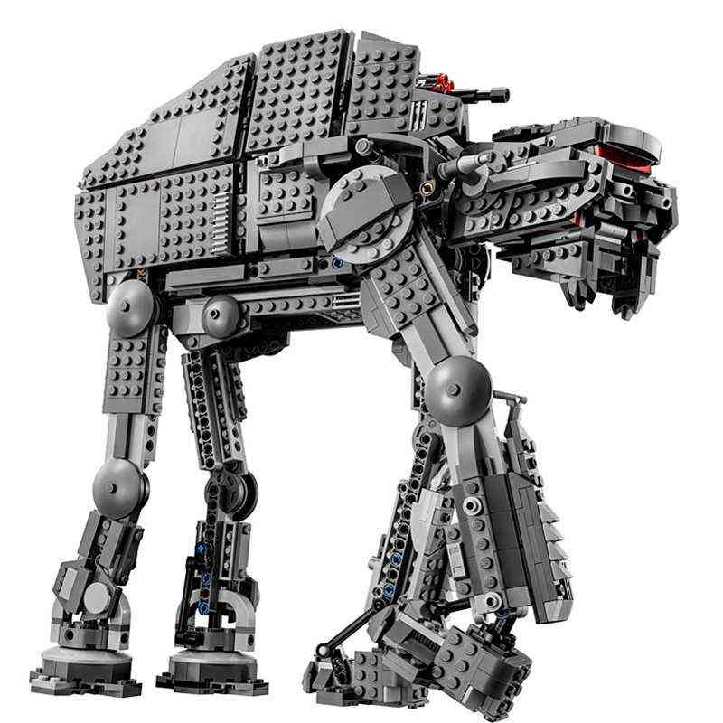 

Compatible with Star Plan AT Model AT Robot The First Order Heavy Assault Walker Wars Toys Building Block Brick Gift H1120