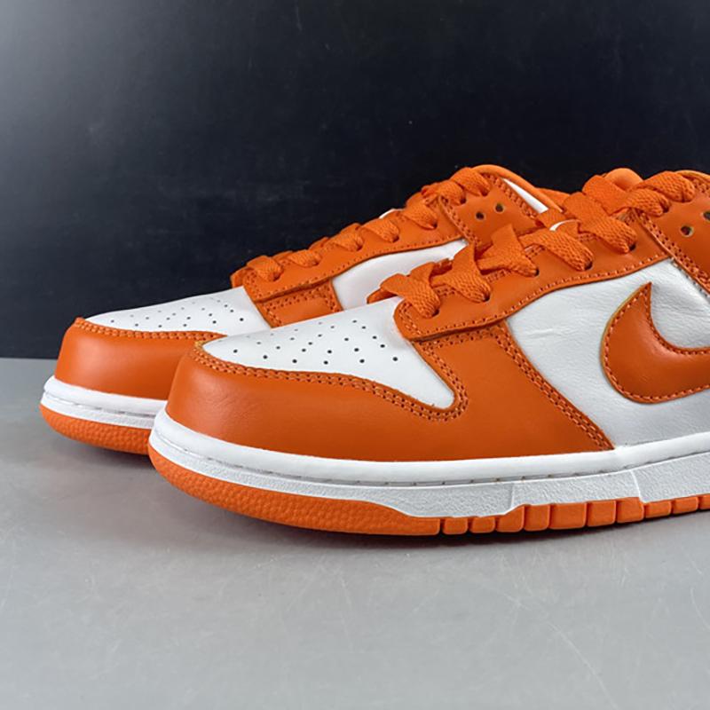 

Low Syracuse Orange White CU1726-101 Women Men Sports Casual Shoes Sneakers Best Qulaity Trainers With Original Box Chaussures Designer Kicks, Black;white
