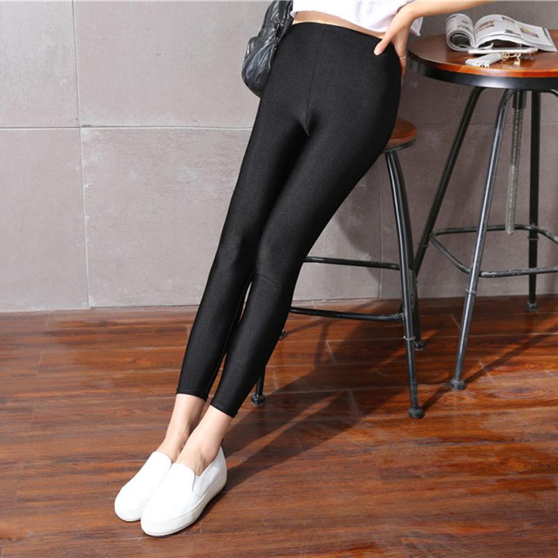 

Yoga Outfit Winter Pants For Women Warm Tights Large Size Autumn Stretch Slim Leggings Flat Foot Pantaloni Donna