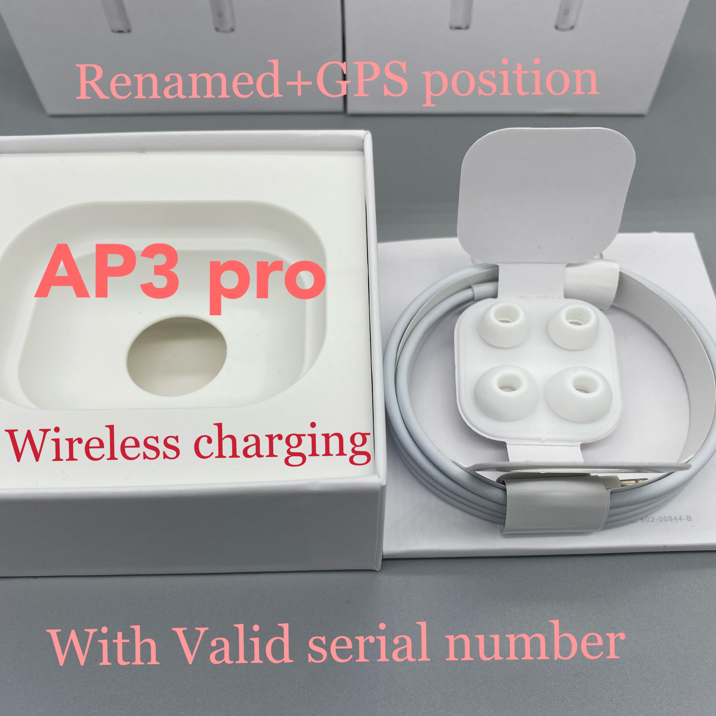 

DHL Air Gen 3 AP3 pro earphones cases H1 Chip Metal Hinge Wireless Charging Bluetooth Headphones pk Pods 2 AP AP2 W1 Earbuds 2nd Generation