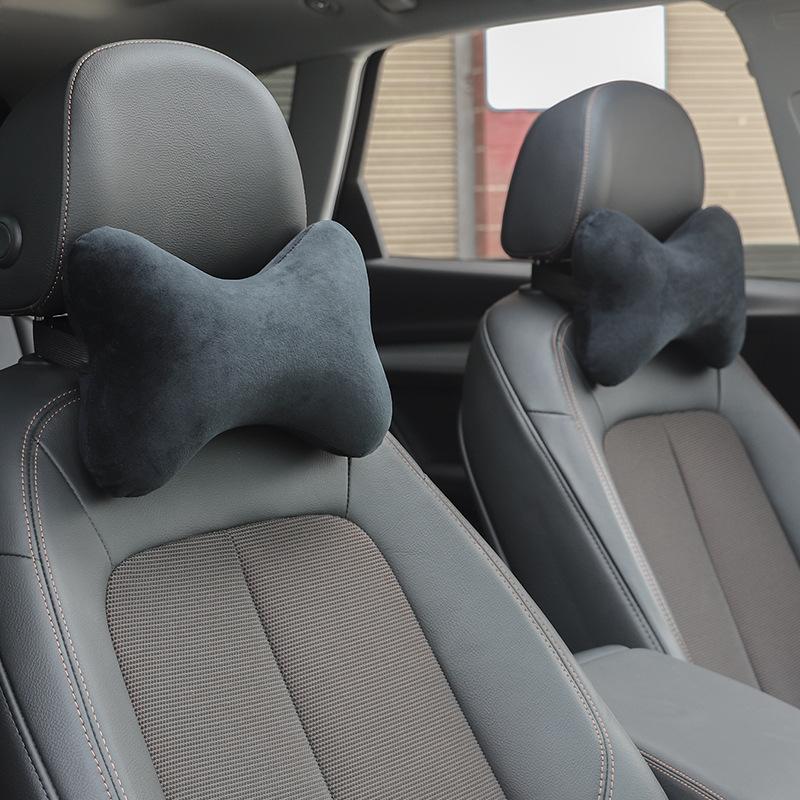

Seat Cushions Car Neck Pillow Auto Sleeping Soft Comfortable Headrest 2 Pieces Sleep Rest Cushion Automobiles Interior Accessories