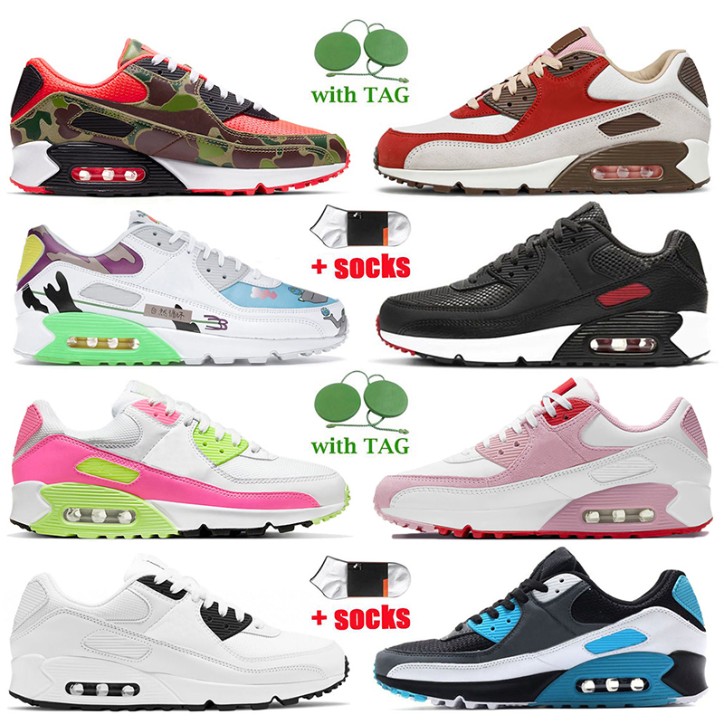 

Fashion Designer Womens Mens Sports Running Shoes Camo NRG Bacon Flyleather Pink 30th Anniversary White Black OG Off Jogging Trainers Tennis Sneakers Big Size 46, # white black 36-45