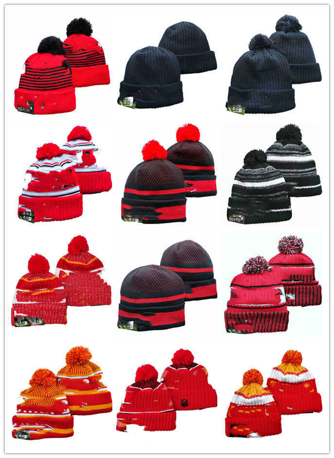 

Mens Kansas CityChiefsNew Cuffed Knit Football Hat Beanies