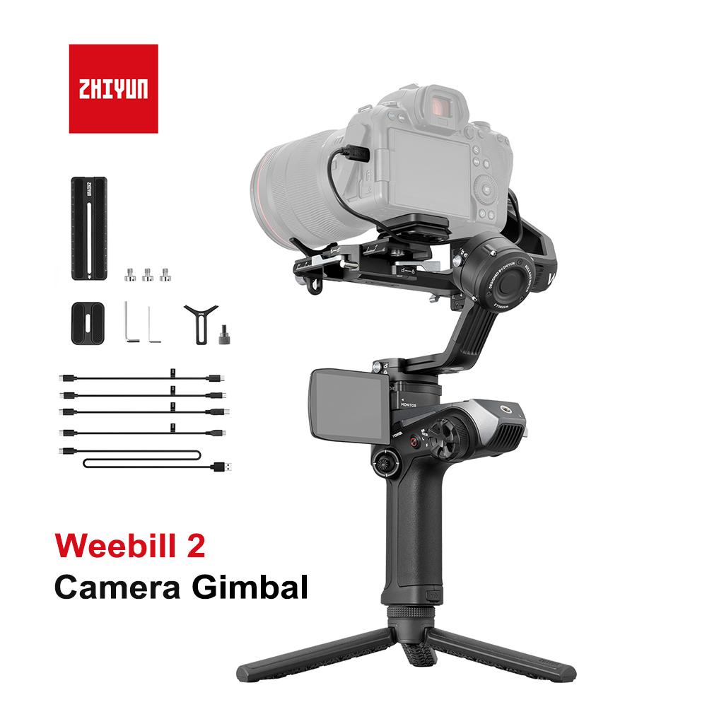 

ZHIYUN Weebill 2 Camera Gimbal Stabilizer 3-Axis Handheld with Touch Screen DSLR Cameras Canon Nikon Sony
