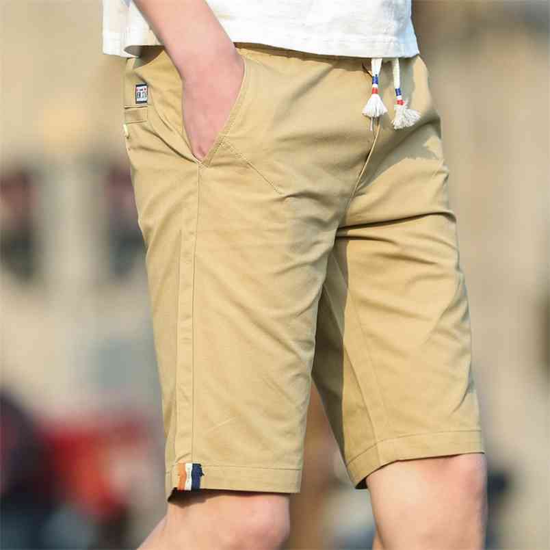 

Arrival Shorts Men Sale Casual Beach Homme Quality Bottoms Elastic Waist Fashion Brand Boardshorts Plus Size K172 210629, Black