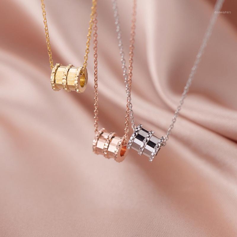 

Small Waist Necklaces Geometric Round Circle Clavicle Chain Necklace For Women Gifts Jewelry Accessories Chains