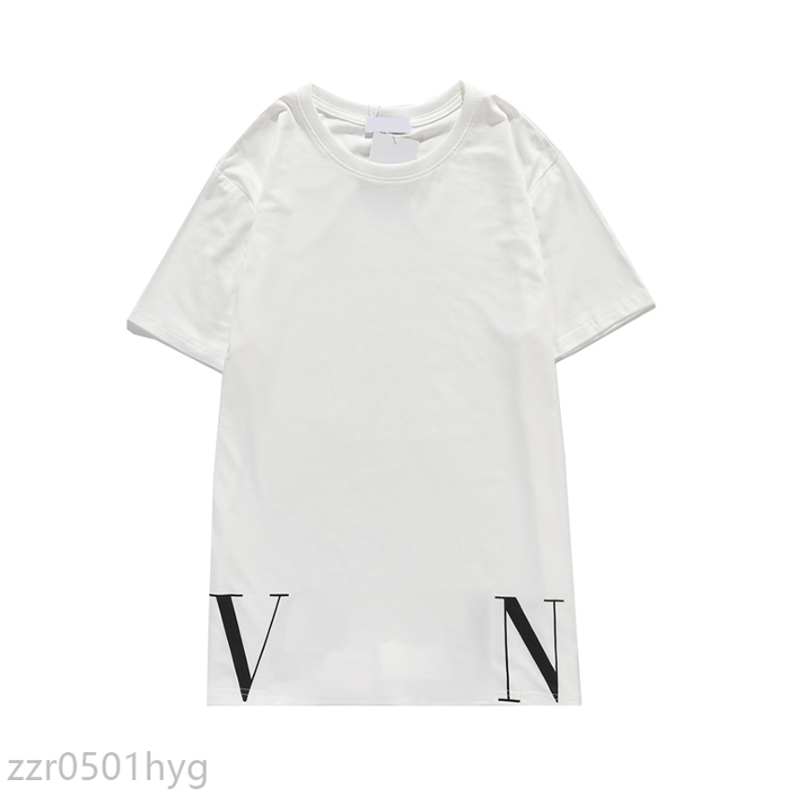 

Famous Mens T Shirt Polos Women Letter Print Short Sleeve Fashion Men Stylist Casual Round Neck Tees Size S- ff1