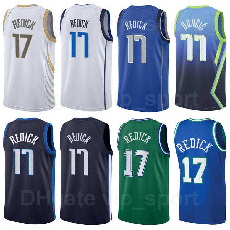 

Print JJ Redick Basketball Jersey 17 Luka Doncic 77 Josh Richardson 0 Tim Hardaway Jr 11 Kristaps Porzingis 6 Size S to XXXL, Navy blue