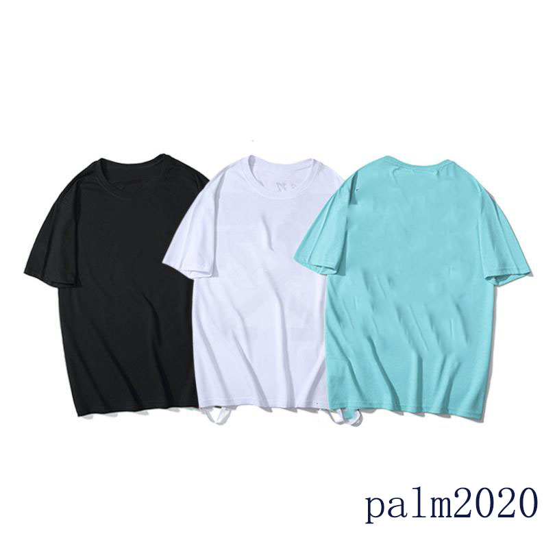 

Fashion Mens T-Shirts tops Letter arrow printing brands loose round neck Men Tees size M-XXL, White;black